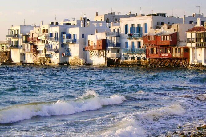 Iconic Mykonos Guided Walking Tour of Highlights - Stop 3: Little Venice—Why Homes on the Water Look Like a Dream