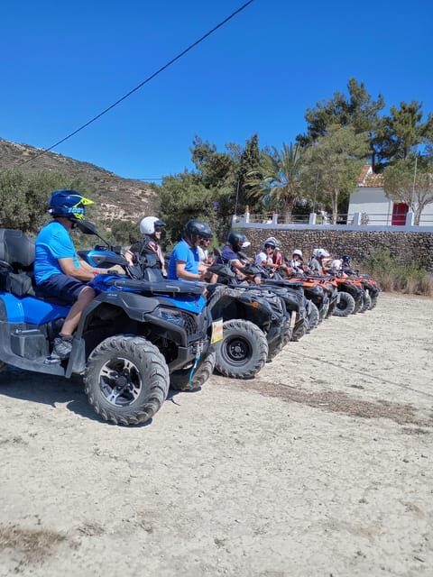 Ierapetra: Quad ATV 4x4 Exceptional Day in South Crete 2025 - Stops for photos and the Libyan Sea panorama