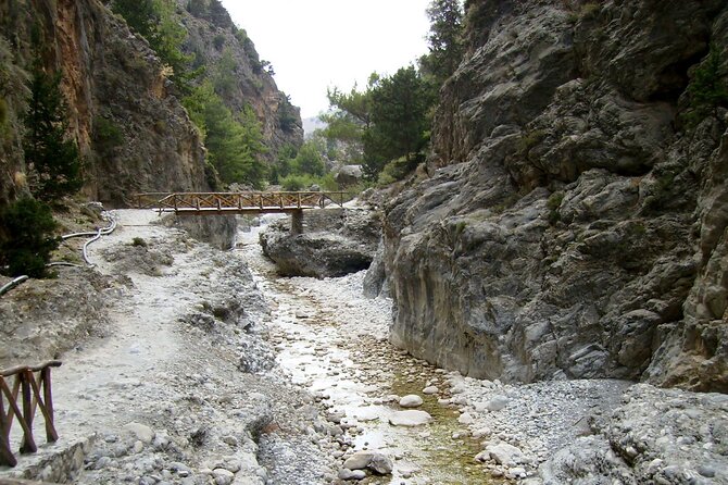 Imbros Gorge Adventure Day Trip from Chania - Walking through the 8-kilometre gorge