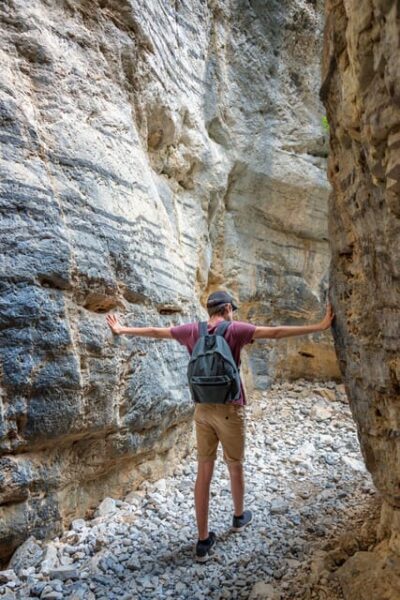 Imbros gorge walk and swimming at Frangokastello - The morning ride from eastern Crete