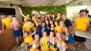 Ios: Pub Crawl with 5 Venues, 5 Shots, and 5 VIP Entrances - Starting at Life is a Beach Party HQ in Chora: Find the Side Entrance
