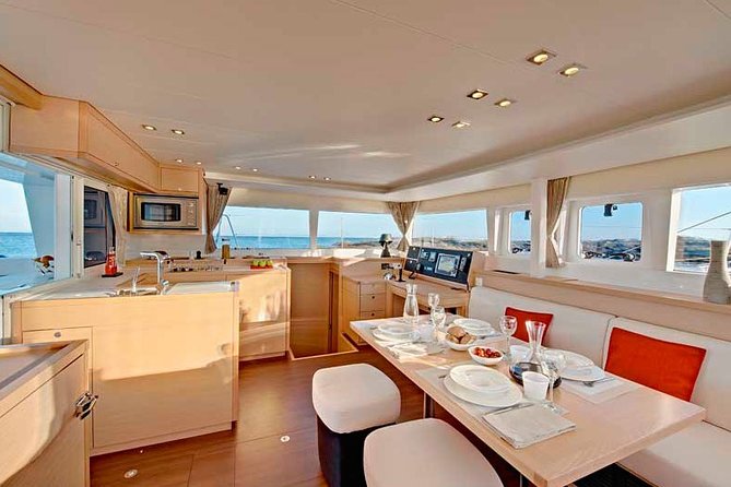 Island Hopping: Santorini Catamaran Charter Cruise with a skipper - What is included, and what still comes out of your wallet