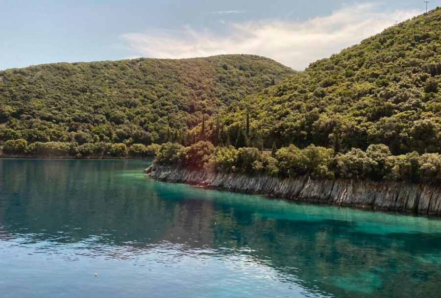 Ithaca Island Tour with Bus & Cruise with Swim Stops - Kioni: Pretty Port Town Time With Options (and a Beachy Mood)