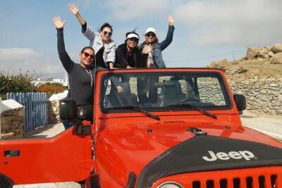 Jeep Mykonos Adventure - Lighthouse views and a monastery visit
