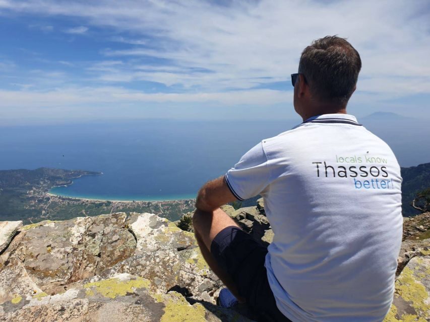 Jeep Safari in Thassos Mountain with picnic fruits & wine - Village time in Theologos and why stone houses matter
