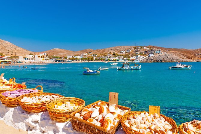 Kalymnos and Pserimos Day Cruise from Kos - Pserimos for a sandy beach and an easy hour ashore