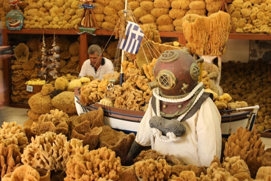 Kalymnos, Pserimos & Plati Island Cruise with Hotel Transfer - Kálimnos: sponge-diver stories and a real workshop stop