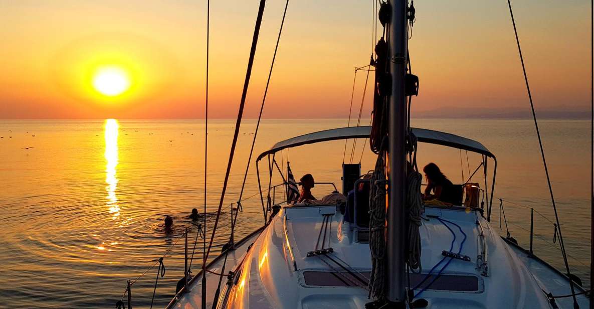 Kassandra: Private Sunset Sailing Cruise with Wine & Fruit - A sunset cruise built around atmosphere
