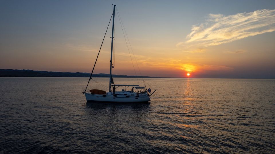 Kassandra: Private Sunset Sailing Cruise with Wine & Fruit - What the three hours are likely to feel like