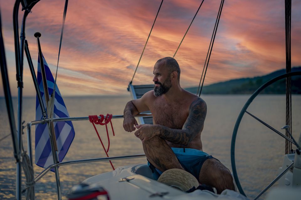 Kassandra: Private Sunset Sailing Cruise with Wine & Fruit - Booking advice for a weather-dependent evening