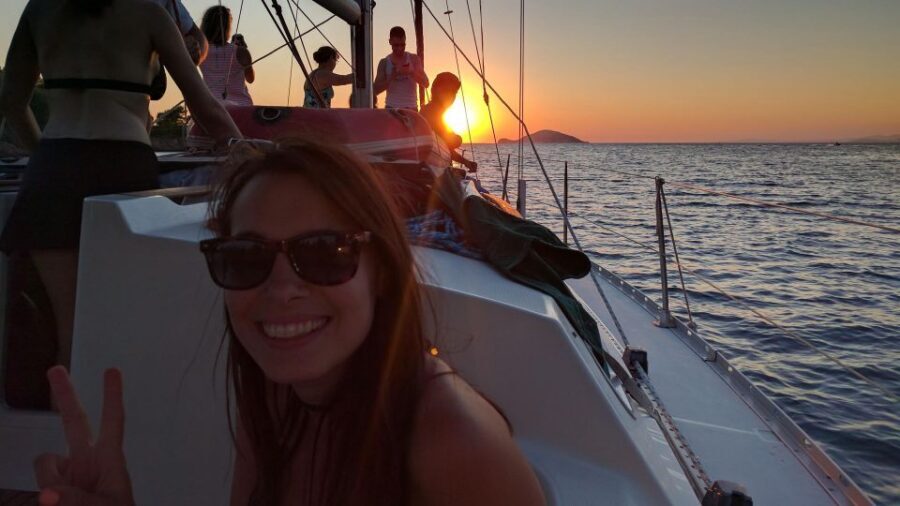 Kassandra: Sunset Sailing Boat Tour of Secluded Coves - How the 3 Hours Actually Feel On Board