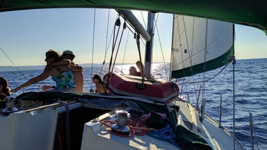 Kassandra: Sunset Sailing Boat Tour of Secluded Coves - Swimming, Snorkeling, and Paddleboard Time: What You’ll Actually Do