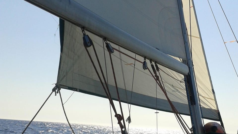Kassandra: Waterfront Sailing Boat Tour of Secluded Coves - The swim stop and smooth sandy beach