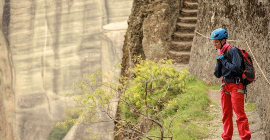 Kastraki: Meteora Via Cordata Hiking Tour to the Great Saint - Sandstone scrambling and your comfort checklist: what to bring and how to pace