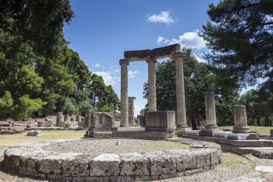 Katakolo: Ancient Olympia and Kourouta Beach Guided Tour - First Stop: Ancient Olympia, Where the Games Began