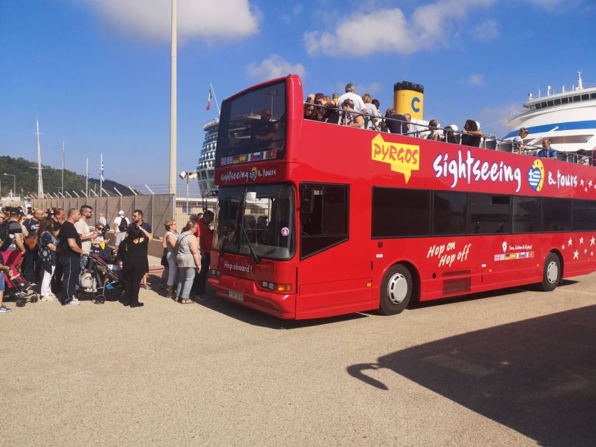 Katakolo: Pyrgos and Katakolo Hop-on Hop-off Bus Tour - Key points at a glance