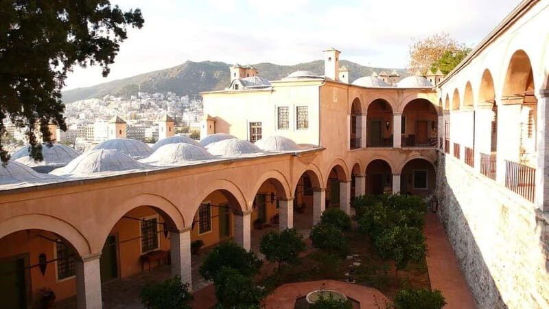 Kavala: City Grand Tour by Eco Friendly Tuk Tuk - Panagia Old Town Stop and the Imaret Pass-By