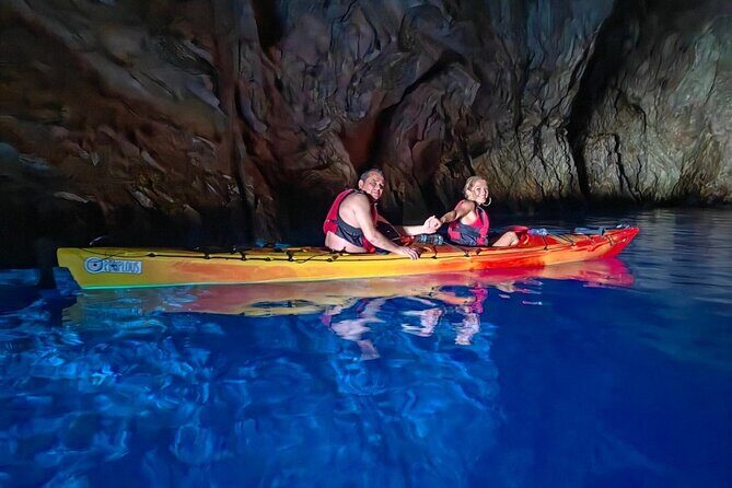 Kayak Trip to Hidden blue Cave, with lunch & fruits. - Lunch on the water: biscuits, fruits, and that break you’ll thank yourself for