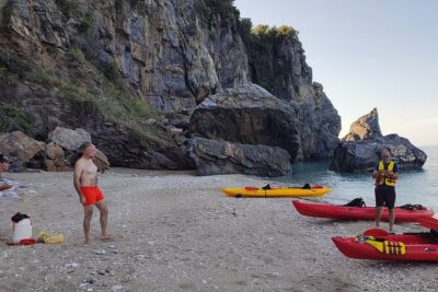 Kayaking Adventure around Pelion Coastline - What two and a half hours on the water feels like
