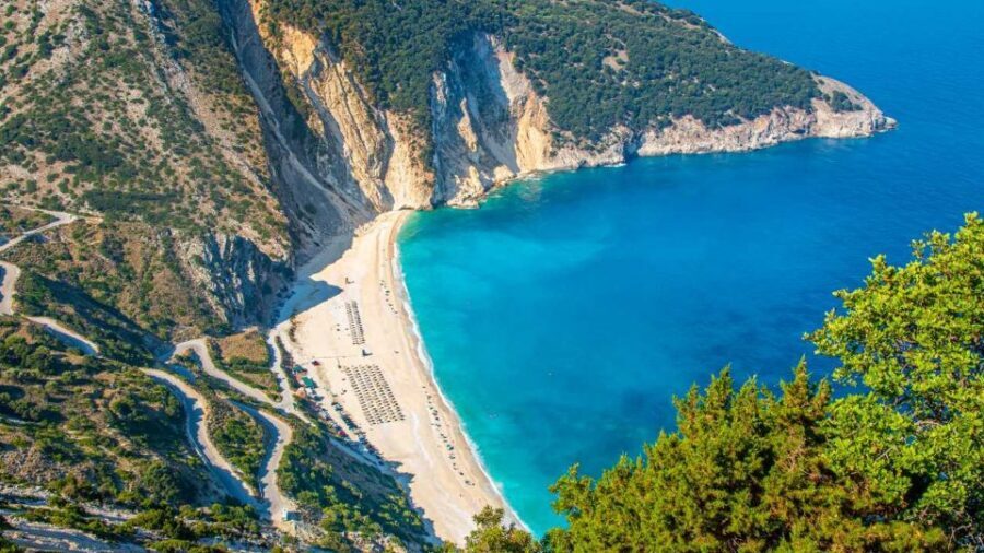 Kefalonia: Island Sightseeing Bus Tour with Hotel Transfer - Melissani Cave and Lake: Boat Ride Through a Cave Lagoon