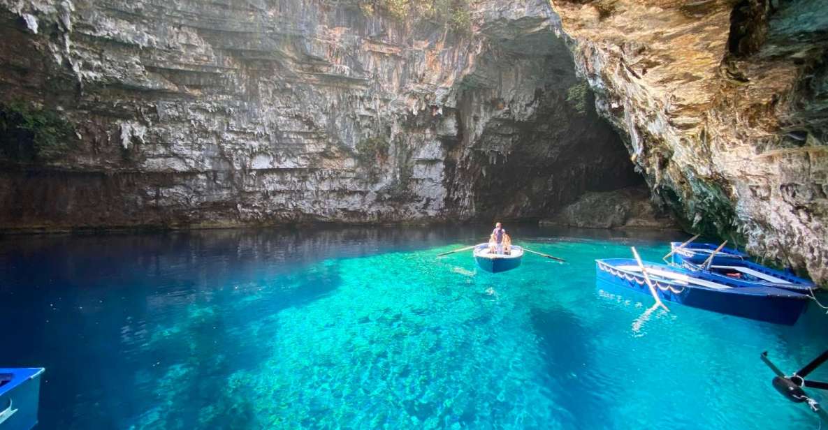 Kefalonia:Melissani Lake,Drogarati Cave & Antisamos Day Trip - A short introduction to Sami’s shipbuilding past