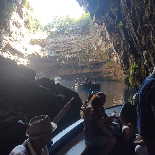 Kefalonia:Melissani Lake,Drogarati Cave & Antisamos Day Trip - Walking below the ground at Drogarati Cave