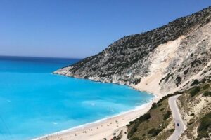 Kefalonia North (Myrtos Beach - Fiskardo - Assos) - Route Overview: Pylaros Valley to the West Coast