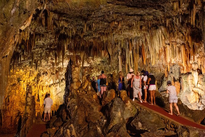 Kefalonia's Treasures - Exclusive Private Journey - The steep steps inside Drogarati Cave