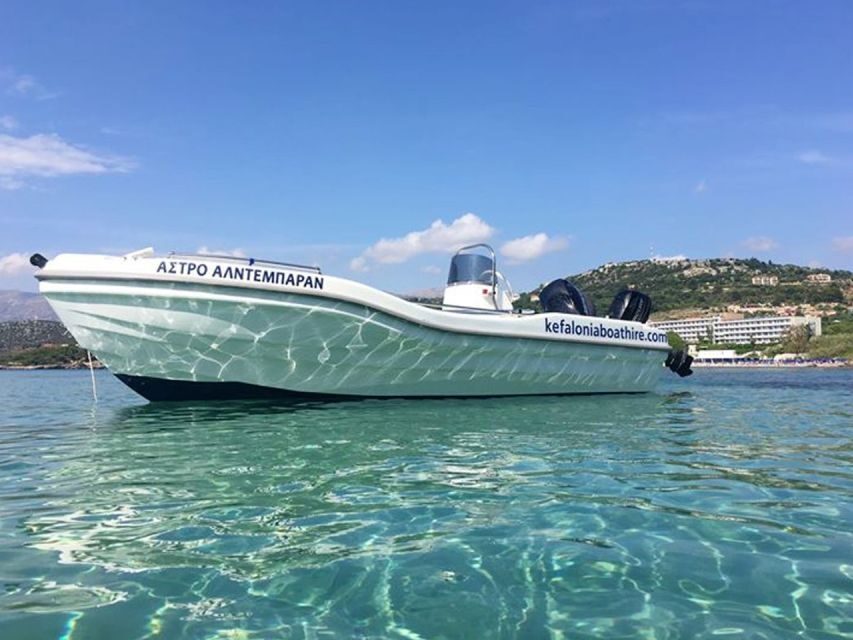 Kefalonia: Small-Boat Rental and Self-Guided Cruise - Price, Capacity, and the 30 HP Specs