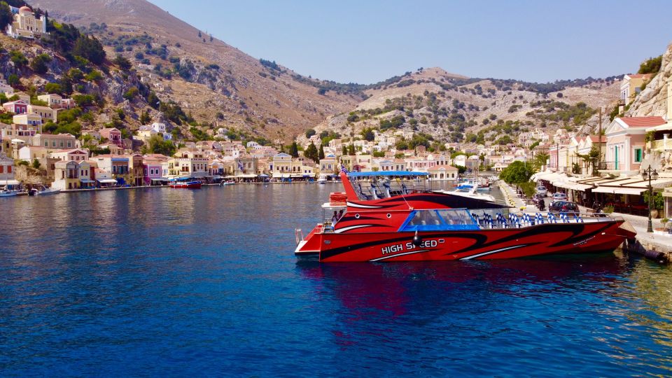 Kiotari, Lardos, Lindos: High Speed Boat Trip to Rhodes Town - The 1.5-hour crossing along Rhodes’ east coast