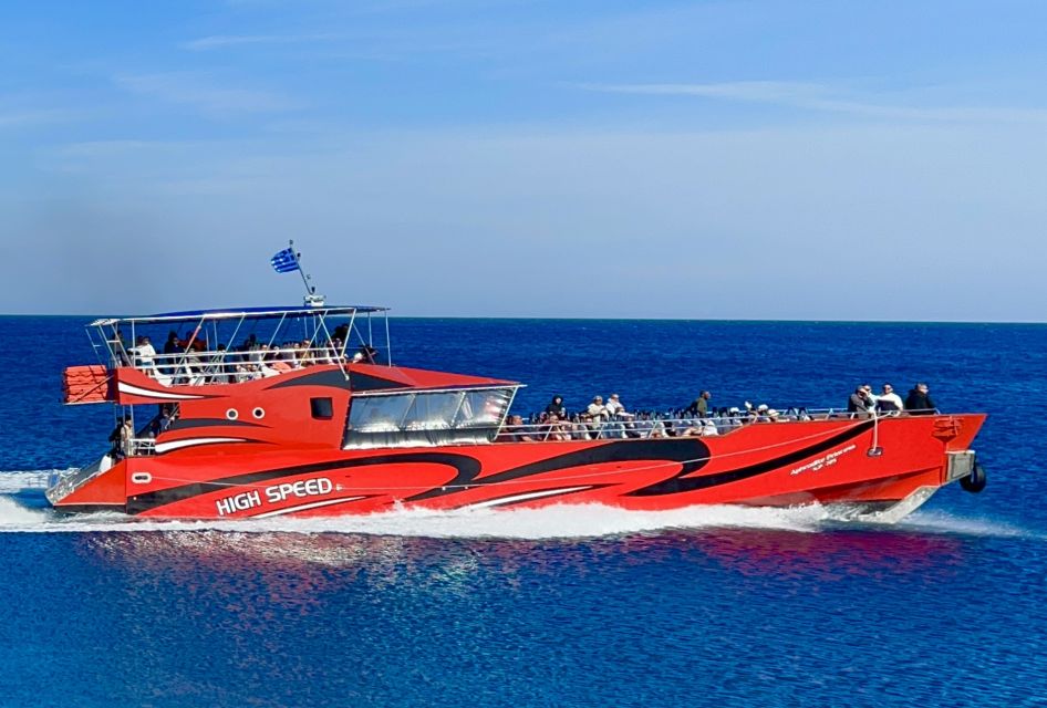 Kiotari, Lardos, Lindos: High Speed Boat Trip to Rhodes Town - Six hours around the Medieval City of Rhodes