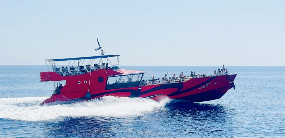 Kiotari, Lardos, Lindos: High Speed Boat Trip to Rhodes Town - New Town shopping, museums, and a familiar modern side