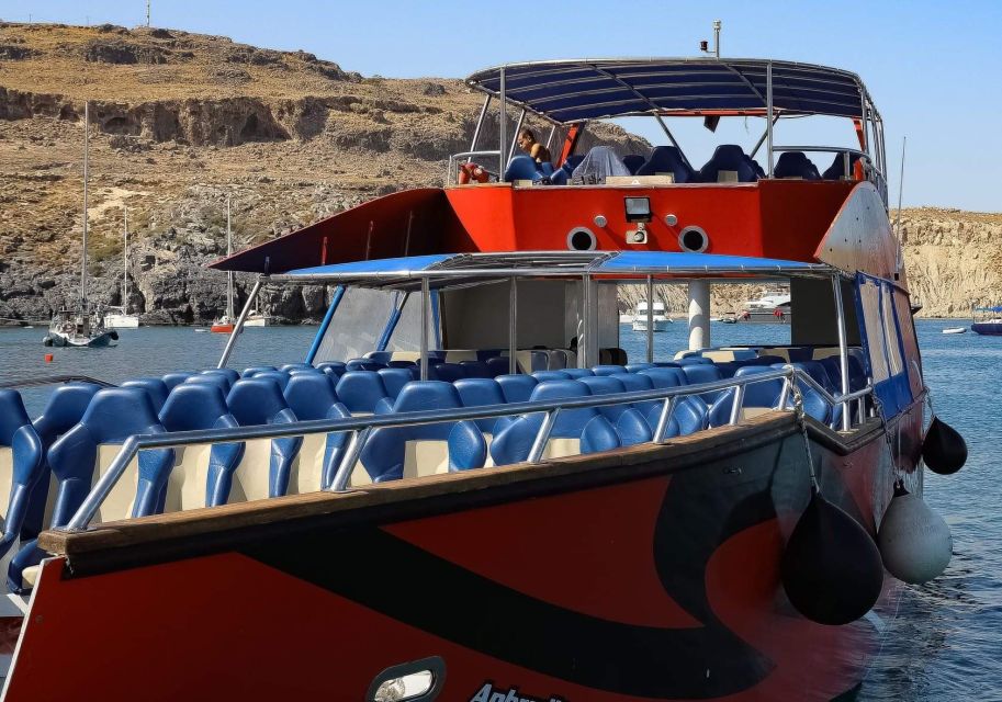 Kiotari, Lardos, Lindos: High Speed Boat Trip to Rhodes Town - Aquarium of Rhodes and Elli Beach
