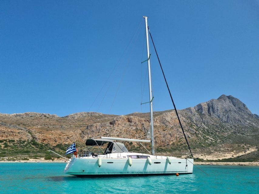 Kissamos: Balos and Gramvousa Private Sailing Trip with Meal - Gramvousa Island: beach time plus the fortress viewpoint hike