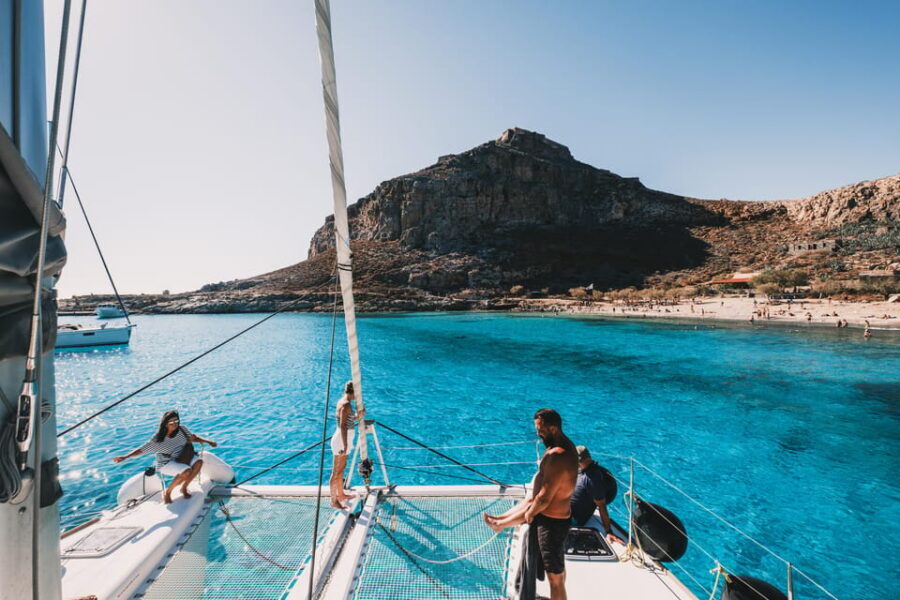 Kissamos: Balos & Gramvousa Luxury Catamaran Sailing Cruise - Kissamos Port to Balos Lagoon: the morning setup that keeps you calm