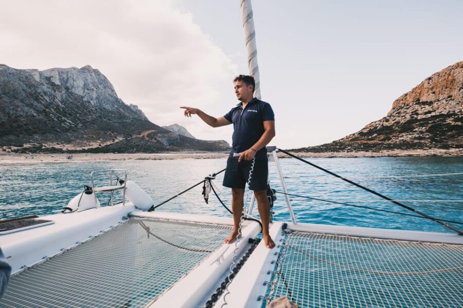 Kissamos: Balos & Gramvousa Luxury Catamaran Sailing Cruise - Gramvousa Island: uninhabited views, pirate-era vibes, and a real lunch break