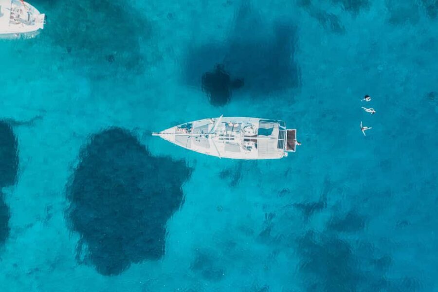 Kissamos: Balos Lagoon Sunset Cruise with Swimming & Snacks - The sail past Gramvousa cape: the “scenic views” stretch