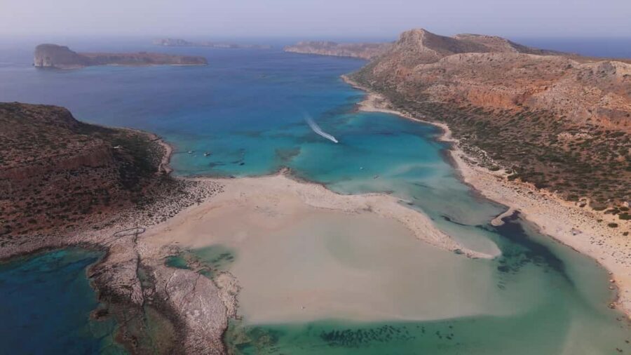 Kissamos: Balos Lagoon Sunset Cruise with Swimming & Snacks - Balos Lagoon in about one hour: what you really get