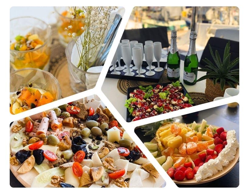 Kissamos: Catamaran Balos Sunset Cruise with Sushi & Drinks - Water fun included: SUP, snorkeling, flamingo float, noodles