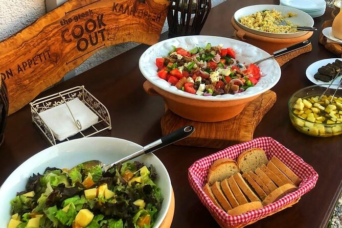 Kissamos: Greek Night Experience with Dancing and Buffet Dinner - What appears on the Cretan buffet