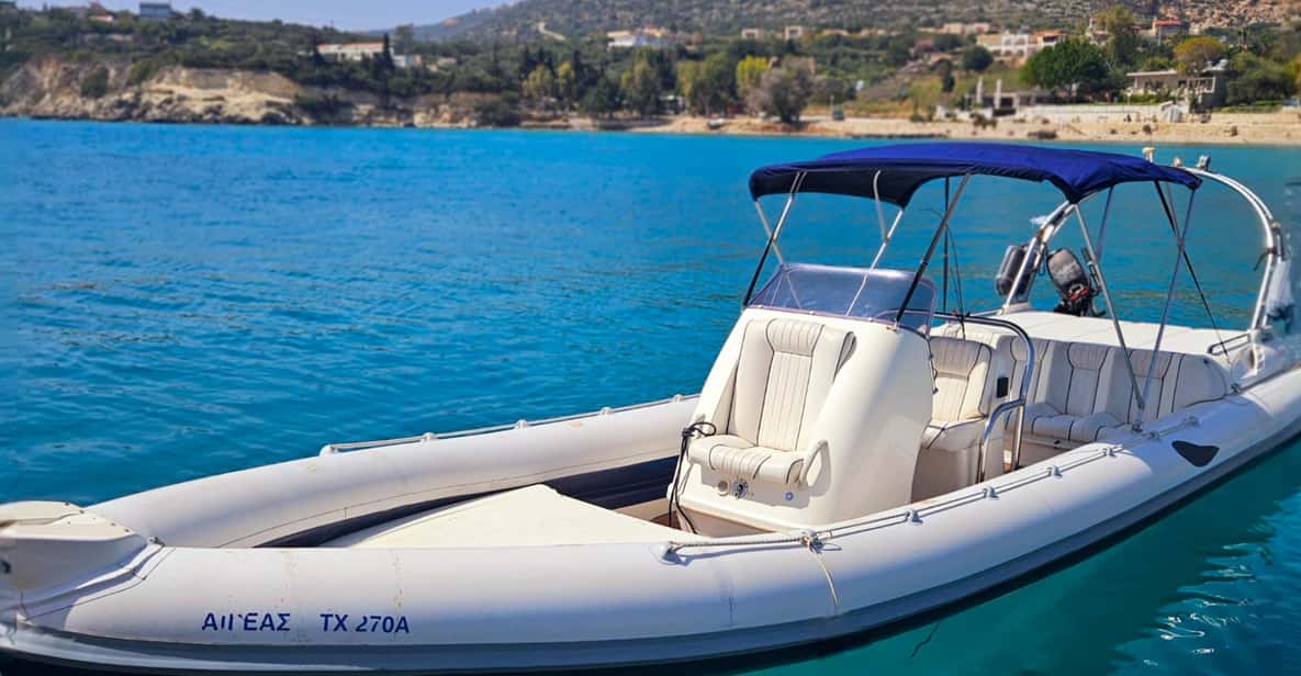 Kissamos: Private RIB Cruise to Balos Lagoon & Gramvousa - Comfort, safety, and language