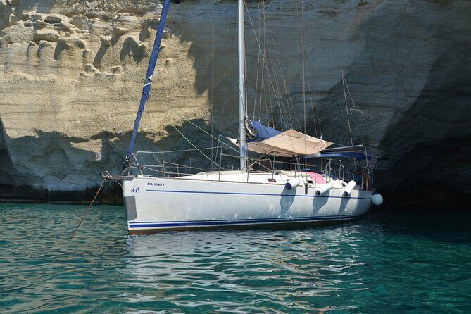 Kleftiko Poliegos and Round Trip Of Milos Island Lunch & Open bar - Price and value: what $192.36 buys you on a 10-hour yacht day