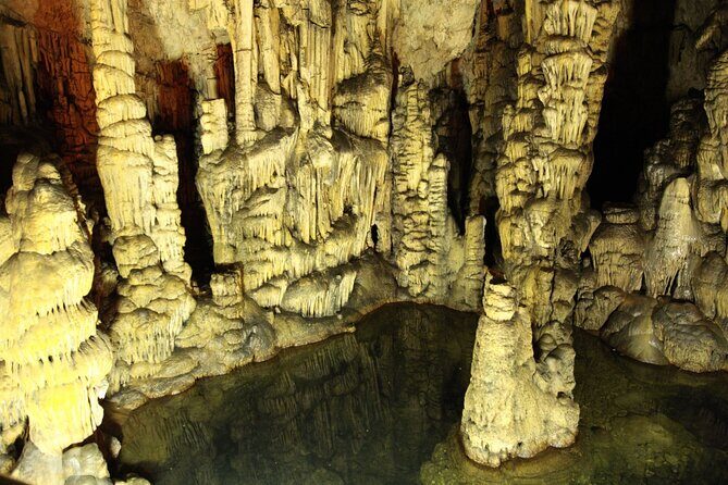 Knossos & lasithi plateau villages,Zeus's cave,&olive oil Mill - Zeus Cave (Psychro / Diktaean): the stairs and the legend