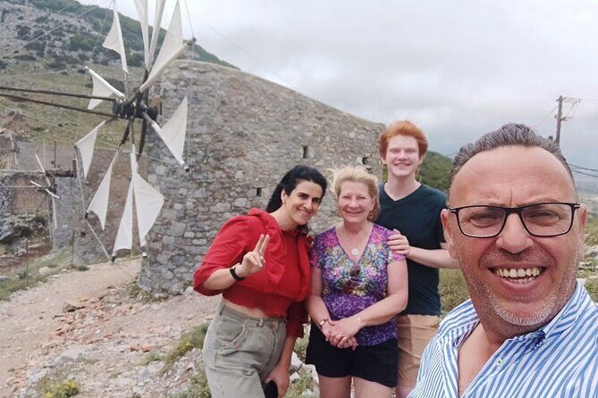 Knossos & Lasithi Plateau: Zeus Cave,Villages, Olive Oil Tour - Krasi’s 2,000-year-old plane tree and a proper coffee break