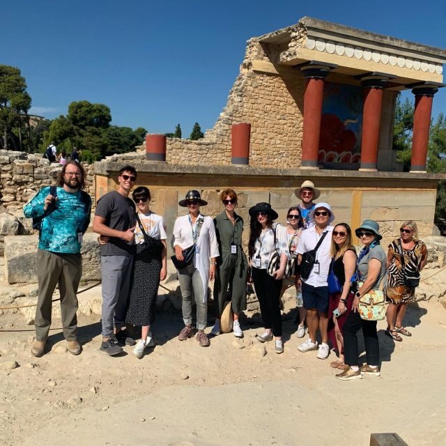 Knossos Palace Guided Walking Tour (Without Tickets) - Small-group comfort and how well you can hear the guide