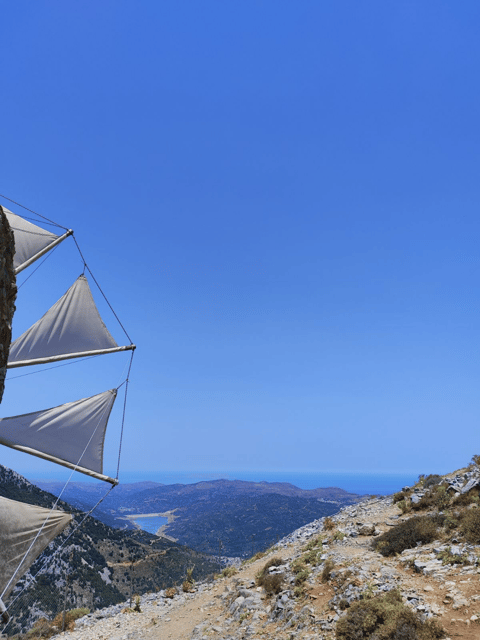 Knossos Palace &/or Zeus Cave + Olive Mill | Local & Private - Climbing toward Lassithi Plateau