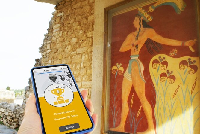 Knossos Palace Self-Guided Treasure Hunt & Tour - The Minoan story behind the game