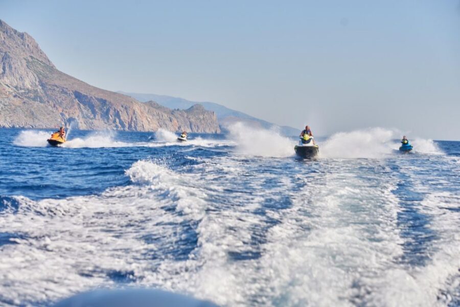 Kolymvari - Afrata & Menies Jet Ski Safari - What the guide adds (and what you can expect from them)