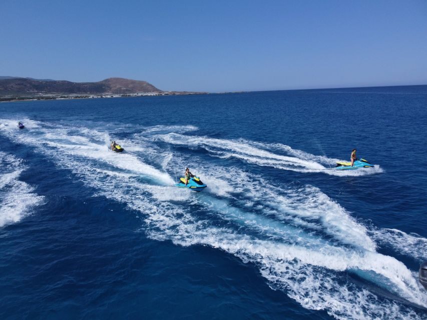 Kolymvari - Afrata & Menies Jet Ski Safari - From Kolymvari Watersports kiosk to your jet ski briefing