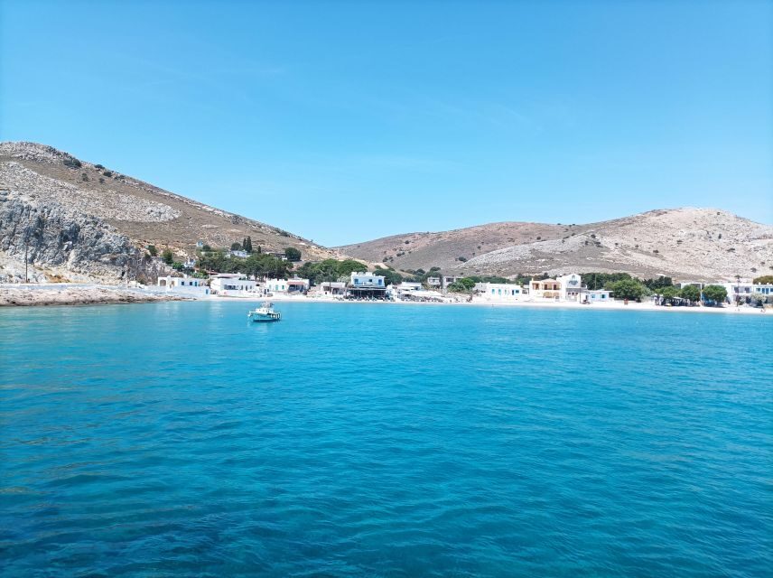 Kos 3 island cruise with Hotel Pick Up and Drop Off - Pserimos fishing village: calm views, possible crowd energy